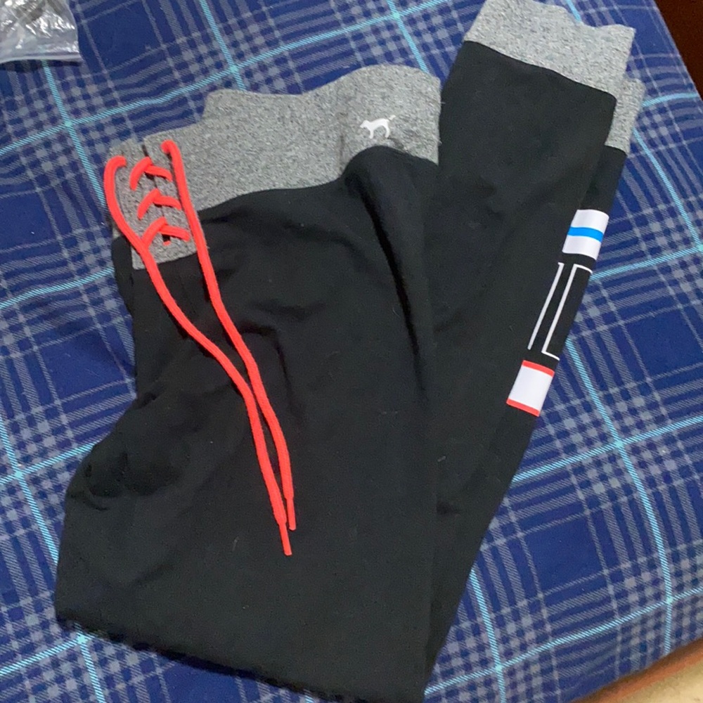 Vs pink campus leggings large